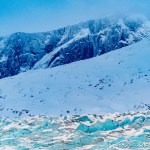 Layers of blue, Mendenhall Glacier. (Kerry Howard)