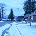 The city of Hoonah on a Thursday afternoon. (Kevin Gullufsen | Juneau Empire)