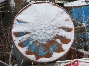 Oil drum art. Photo by Ray Tsang