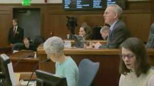 Speaker of the House Bryce Edgmon, D-Dillingham presides over a floor session of the Alaska House of Representatives on Feb. 20, 2017. (Gavel Alaska photo)