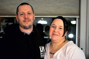 In this Feb. 13 photo, Phil and Jami Gibson pose for a photo in Kodiak, Alaska. The Gibsons look forward to celebrating three years of sobriety in June thanks to the help of faith-based mentoring they received while incarcerated. (Joann Snoderly | Kodiak Daily Mirror)