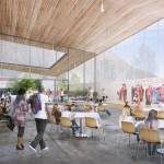 The new JACC&rsquo;s community hall, as depicted in artist renderings. Courtesy image.