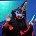 Git Hayetsk dancer as a baby killer whale. Photo by Chris Randall.