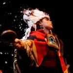 Mique&rsquo;l Dangeli dances with Git Hayetsk. Photo by Chris Randall.