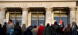 The Alaska State Capitol, pictured Jan. 21, 2017. (Michael Penn | Juneau Empire File)