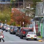 An area known as the &ldquo;Flats&rdquo; in downtown Juneau. (Michael Penn | Juneau Empire File)