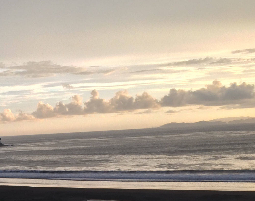 City in the clouds. Photo by William Messmer.