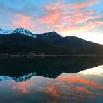 Clouds reflect in the Channel during Easter&rsquo;s stunning sunset. (Photo by Denise Carroll)