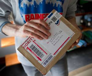 A box full of cash to pay a local marijuana business&rsquo;s state tax was returned after the US Postal Service refused to transport it to Anchorage saying that it was drug money. (Michael Penn | Juneau Empire)