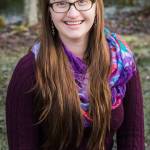 Erika Apathy in front of nature. Photo courtesy of Erika Apathy.