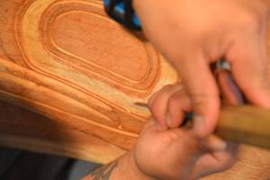 The healing totem pole will be raised Saturday at Gastineau School. (Photo courtesy of Goldbelt Heritage)