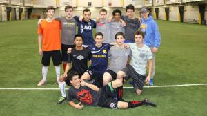 JDHS seniors including Adam Spiech, Michael White, Ben Carter, Chris Isaak, Sherrod Miller, Jaime Moreno, JJ Mosher, Ben Undurraga, Cahal Morehouse, Nick Heidersdorf and Salar Peirovi. (Photo courtesy of Gary Lehnhart)
