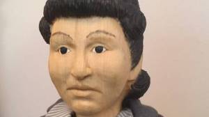 &ldquo;Elizabeth Wanamaker Peratrovich: Tlingit Civil Rights Activist, Lukaax.adi Clan member&rdquo; by Mary Ellen Frank. JDCM 2017.28.001. Purchase of this artwork has been made possible through the generous support of the Rasmuson Foundation Art Acquisition Fund. (Courtesy photo)