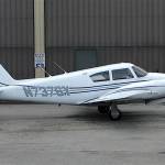 David Kunat&rsquo;s Piper Twin Cherokee is seen in a 2010 photo taken in Anchorage. N7376Y crashed about 11 a.m. Saturday near Glacier Point, south of Haines, killing Kunat and a California man. (Terry Fletcher | Contributed Photo)