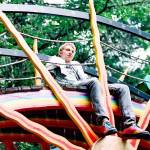 These photos of Taliesin Myrddin Namkai-Meche were shared by his sister, Juneau resident Ati Nasiah. Namkai-Meche is seen playing with Nasiah&rsquo;s son last summer in Portland, and on a kayaking trip to Tracy Arm with Nasiah and their sister, Kriya. (Photo courtesy of Ati Nasiah)