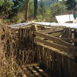 Part of the compost pilot project. (Corinne Conlon | For the Juneau Empire)