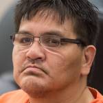 David Valentine Evenson, 51, appears in Juneau District Court on charges of second-degree murder, manslaughter and criminally negligent homicide of Aaron G. Monette. (Michael Penn | Juneau Empire)