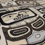 This Chilkat robe was donated to Sealaska Heritage Institute after a daughter in Seattle convinced her parents to donate it. The robe is estimated to be from the late 1800s or late 1900s and is expected to be an important teaching tool for weavers. (Alex McCarthy | Juneau Empire)