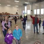Community members toured the newly-remodeled truck bay at Capital City Fire/Rescue&rsquo;s airport fire station on Saturday as part of a celebration for its completion. (Kevin Gullufsen | Juneau Empire)