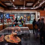 Back wall of the Upholding Balance exhibit. (Photo by Felix Wong)