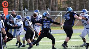 Thunder Mountain High School football lost to Palmer 28-7 at the ASAA First National Bowl Series Division II Football Semifinals. (MatSuSports | For the Juneau Empire)