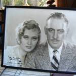 Dolores and John photo given to the Ibachs found in preserved room on the homestead. Image courtesy of Joel Bennett.