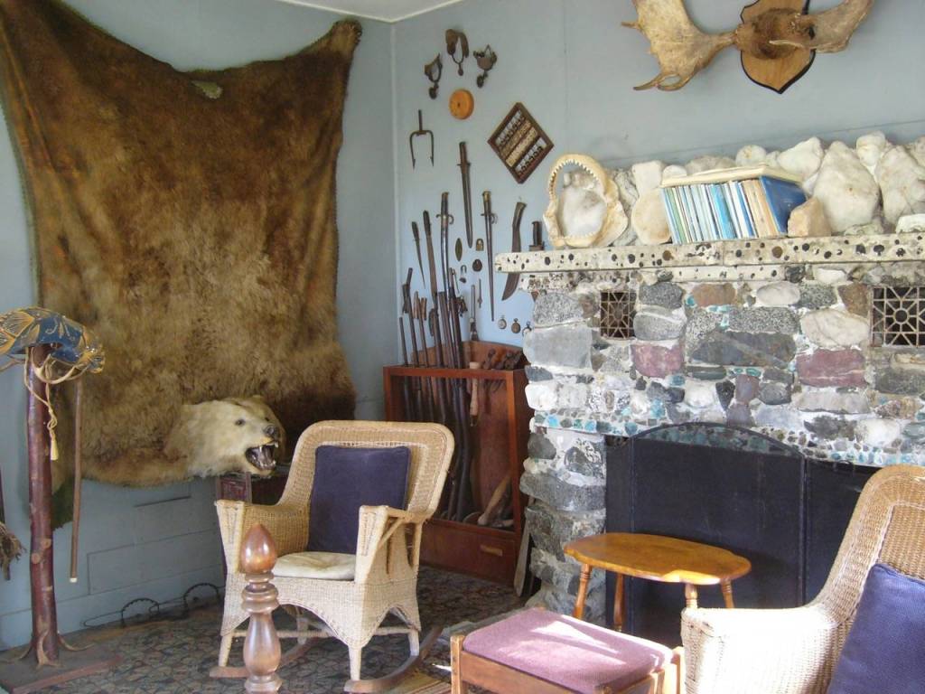 The preserved room at the Ibachs&rsquo; homestead filled with memorbilia. Image courtesy of Joel Bennett.