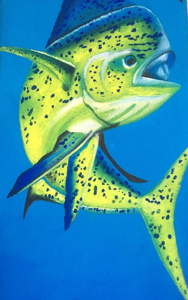 Decorative artwork on a garden wall in Puerto Vallarta. Photo by Denise Carroll.