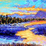 Screen Saver (Mendenhall Tide Flats,)&rdquo; by Devita Stipek Writer, the Juneau Artist Gallery&rsquo;s featured artist for November. Courtesy image.