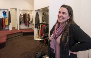 Lisa Ryals, owner of Lisa Davidson&rsquo;s Boutique, talks about the closing of her business after 22 years on Wednesday, Nov. 1, 2017. (Michael Penn | Juneau Empire)