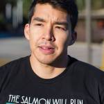 Kyle Worl talks at the University of Alaska Southeast campus on Tuesday, Nov. 7, 2017. Worl, a veteran of the World Eskimo-Indian Olympics, will be coaching teams at both Juneau-Douglas and Thunder Mountain High Schools and hopes to organize a team representing Juneau at next spring&rsquo;s Native Youth Olympics in Anchorage. (Michael Penn | Juneau Empire)