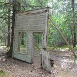 The false front in Dyea in 2004. (Photo by Karl Gurcke, courtesy of KLGO)