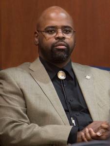 Sen. David Wilson, R-Wasilla, watches the House debate on SB 26 from the Elizabeth Peratrovich Gallery Wednesday, April 5, 2017. (Michael Penn | Juneau Empire File)