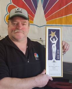 Rik Pruett, 2017 Goldie Award.