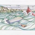 Illustrations for the novella &ldquo;Colors of the Morning Sky,&rdquo; by Eric Forrer, were created by Lue K. Isaac. The two found each other through the Juneau Artists Gallery. All images courtesy of Eric Forrer.