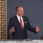 Sen. Dan Sullivan, R-Alaska, speaks on the floor of the U.S. Senate on Thursday, Nov. 30, 2017 as the Senate debates a Republican tax cut proposal. (C-SPAN video)