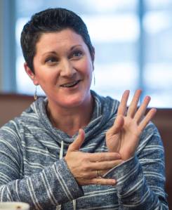 Natalie Turner, Assistant Director of the Child and Family Research Unit at Washington State University, spends two days a month teaching students and teachers at Glacier Valley Elementary School about &ldquo;flipping their lids&rdquo; and avoiding emotional trauma. Turner was photographed on Friday, Jan. 12, 2018. (Michael Penn | Juneau Empire)