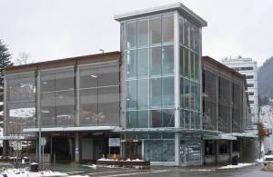 The downtown parking garage. (Michael Penn | Juneau Empire File)