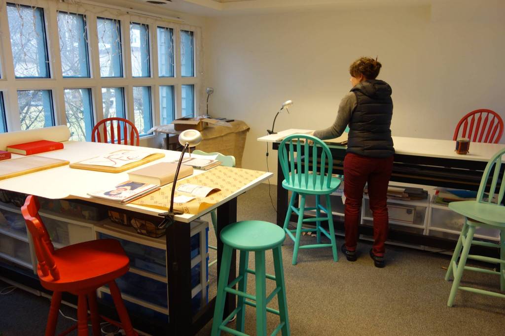 Sherri McDonald inside the classroom at Color Wheel Arts. Clara Miller | Capital City Weekly