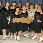 Girdwood&rsquo;s Keegan Messing poses with the Juneau Skating Club in 2011. (Courtesy photo | Pam Leary)