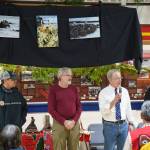 Four members of the Board of Fisheries (all seven were invited) attended the koo.eex&rsquo;. From left to right they are Israel Payton, Robert Ruffner, Al Cain and Fritz Johnson. Photo by Bethany Goodrich