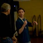 Gus Marx speaks during the Juneau Trail and Road Runners potluck and awards ceremony Saturday, Jan. 27, at the Juneau Arts and Culture Center. Marx was the top overall point-getter in the Nugget Alaskan Outfitter Cup standings. (Nolin Ainsworth | Juneau Empire)
