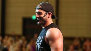 BeachBody Super Trainer Joel Freeman, 35, teaches a BeachBody fitness class at the Hard Rock Hotel & Casino in the Dominican Republic last spring. (Courtesy photo | Joel Freeman)
