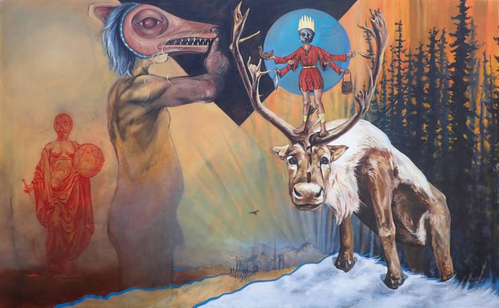 &ldquo;Clio,&rdquo; part of the &ldquo;Lost Language&rdquo; exhibit. Image courtesy of Papke.