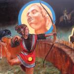 &ldquo;Terpsichore,&rdquo; part of the &ldquo;Lost Language&rdquo; exhibit. Image courtesy of Papke.