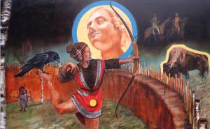 &ldquo;Terpsichore,&rdquo; part of the &ldquo;Lost Language&rdquo; exhibit. Image courtesy of Papke.