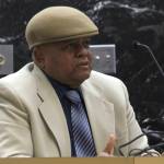 Charles Wilson speaks about Prama Home&rsquo;s application to use a city-owned property for a mix of elder care, child care and services for homeless youth. (Alex McCarthy | Juneau Empire)