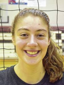 Juneau-Douglas High School senior Cassie Dzinich.