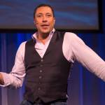 Frans Johansson, CEO of The Medici Group, gives the keynote address at the Juneau Economic Development Council&rsquo;s Innovation Summit at Centennial Hall on Wednesday, Feb. 21, 2018. (Michael Penn | Juneau Empire)