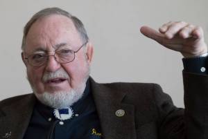 Alaska Rep. Don Young speaks during an interview at the Juneau Empire on Wednesday, Feb. 21, 2018. (Michael Penn | Juneau Empire)